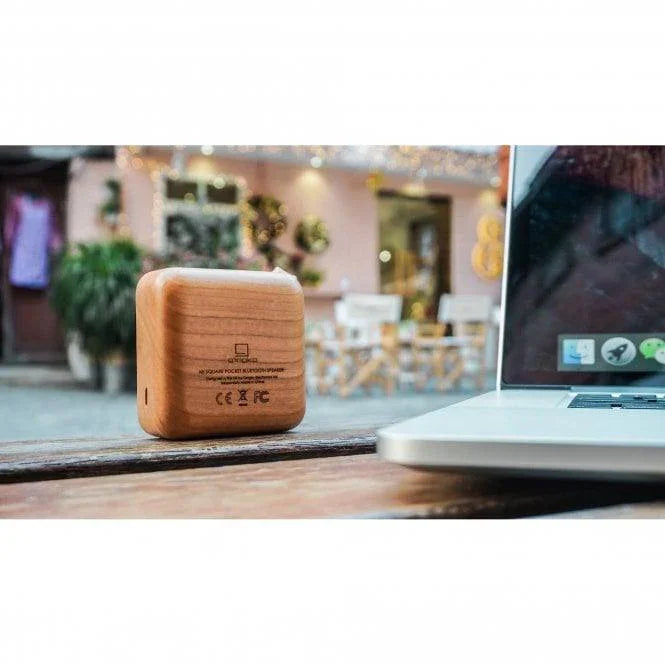 Gingko Mi Square Pocket Speaker - Cherry