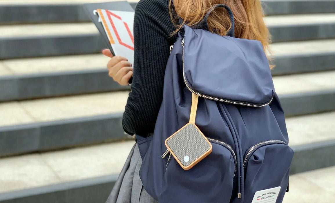 Gingko Mi Square Pocket Speaker - Cherry