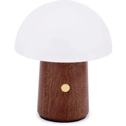 Gingko Mini Alice Mushroom Lamp - Walnut