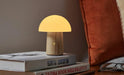 Gingko Mini Alice Mushroom Lamp - White Ash - LemonSalt