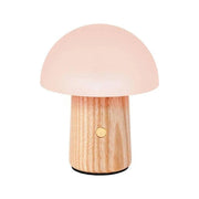 Gingko Mini Alice Mushroom Lamp - White Ash