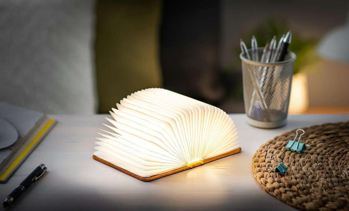 Gingko Mini Smart Book Light - Harmony Orange