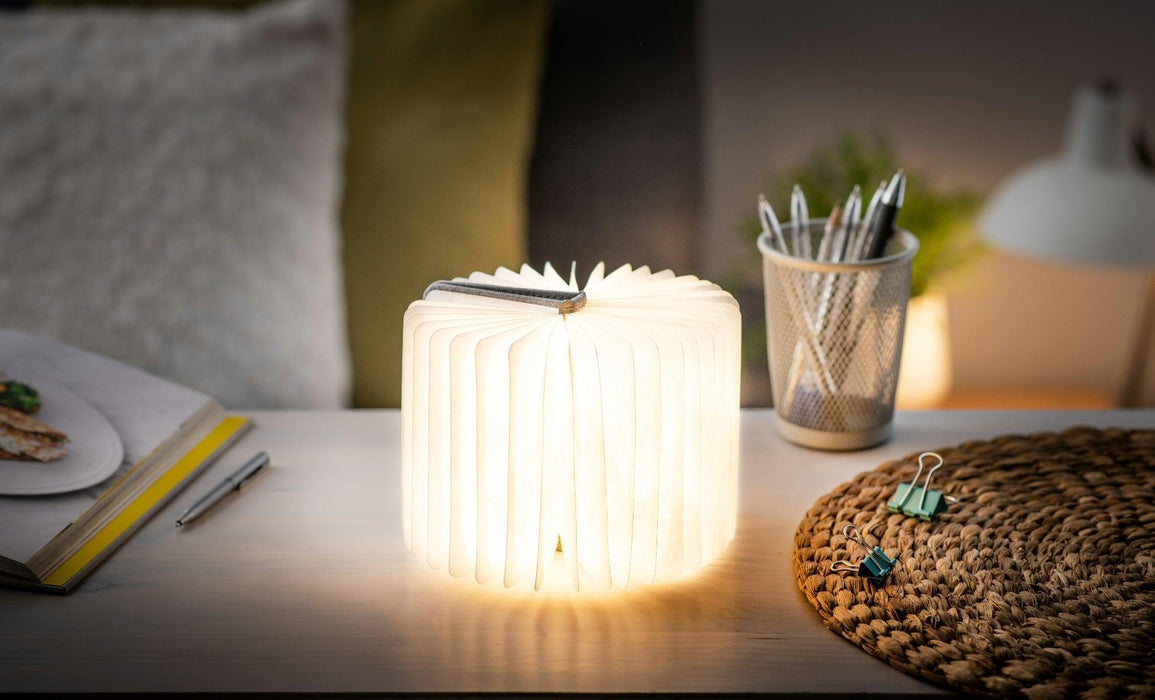 Gingko Mini Smart Book Light - Urban Grey