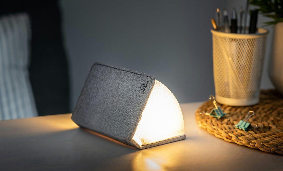Gingko Mini Smart Book Light - Urban Grey