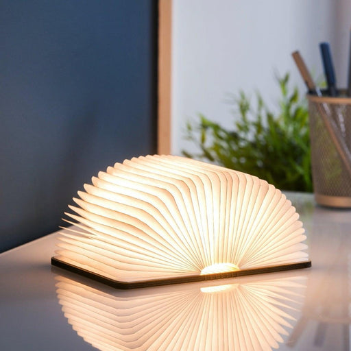 Gingko Mini Smart Book Light - Walnut - LemonSalt