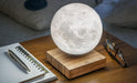 Gingko Smart Moon Lamp - Walnut | {{ collection.title }}