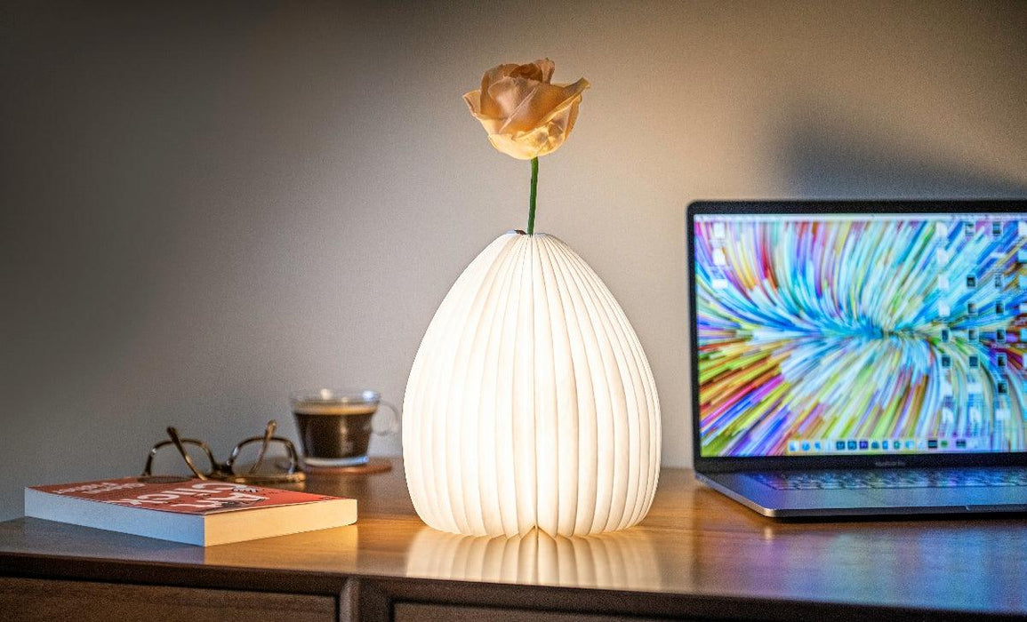 Gingko Smart Vase Light - Bamboo | {{ collection.title }}