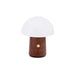 Gingko Super Mini Alice Mushroom Lamp - Walnut - LemonSalt