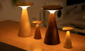 Gingko Sylva Table Lamp Mini - Walnut - LemonSalt