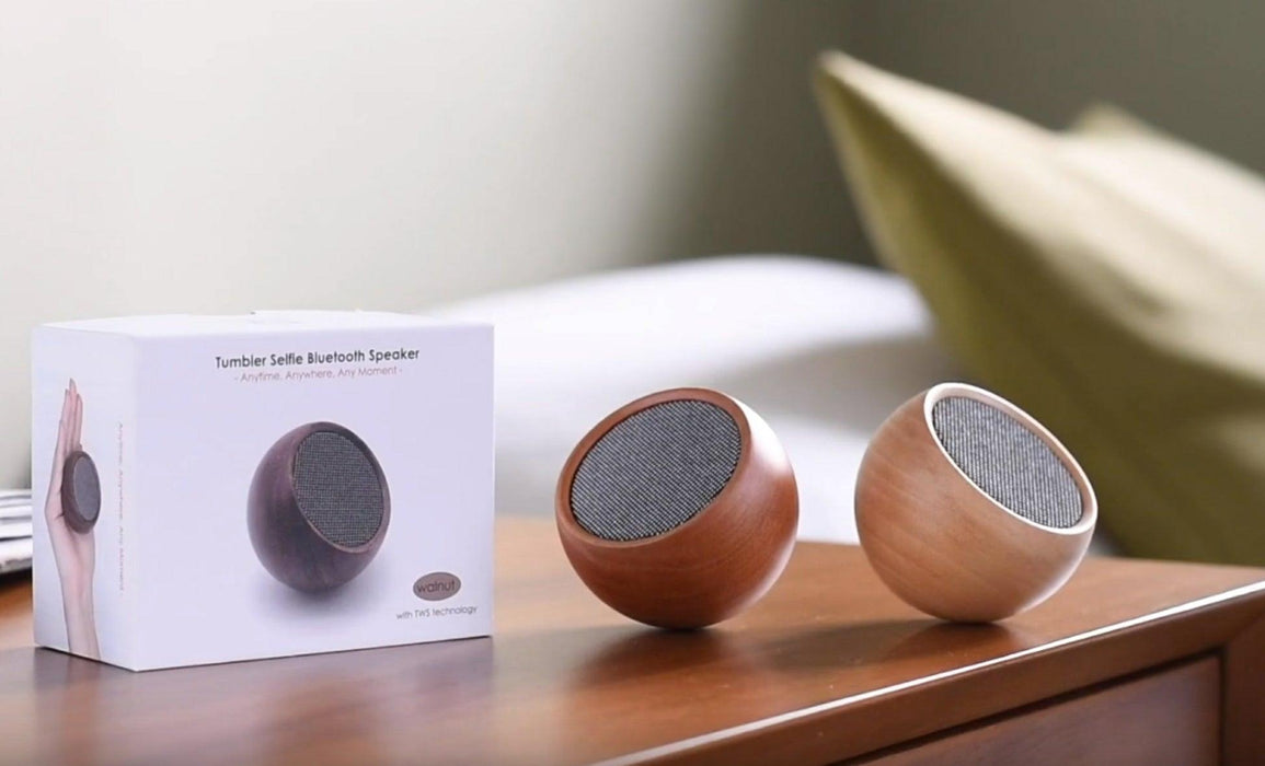 Gingko Tumbler Selfie Speaker - Cherry