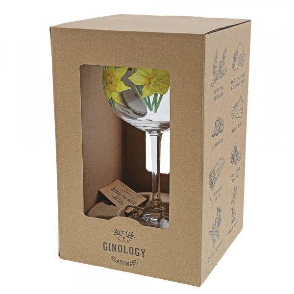 Ginology Floral Daffodil Copa Cocktail Glass | {{ collection.title }}
