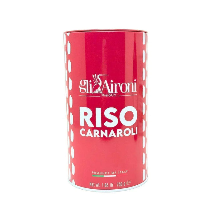 Gli Aironi Carnaroli Rice from Piedmont - Red Tin (750g) - LemonSalt