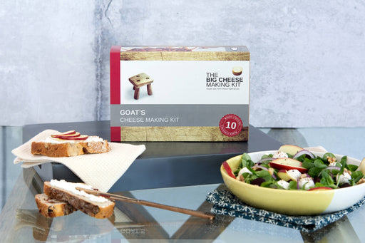 Goat's Cheese Making Kit - Foodie Gift Vegetarian Gluten Free - LemonSalt