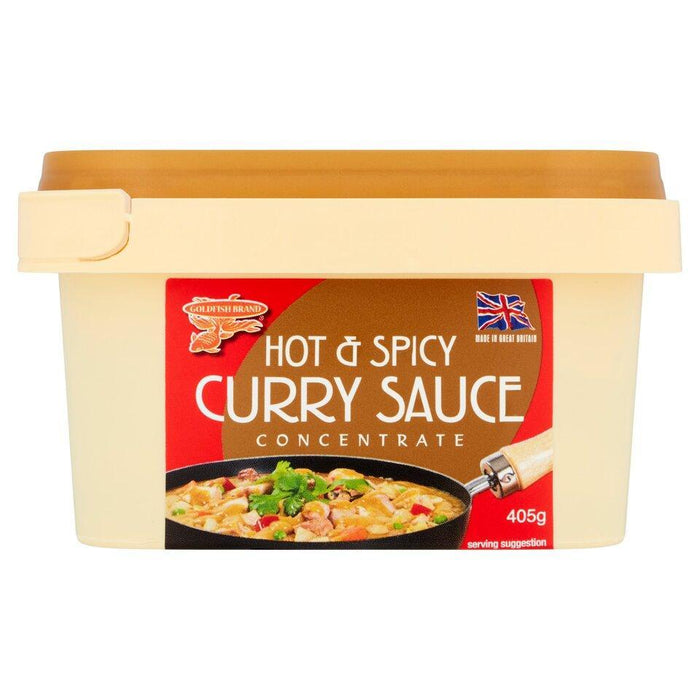 Goldfish Hot & Spicy Curry Sauce Concentrate (405g)
