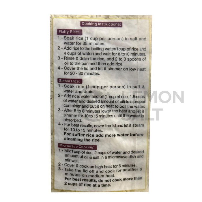 Golestan Premium Second Cultivation Rice (4.5kg) - LemonSalt