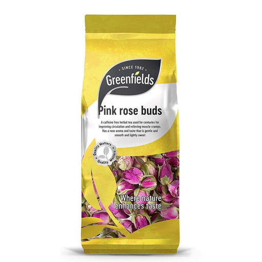 Greenfields Pink Rose Buds Herbal Tea(50g) | {{ collection.title }}