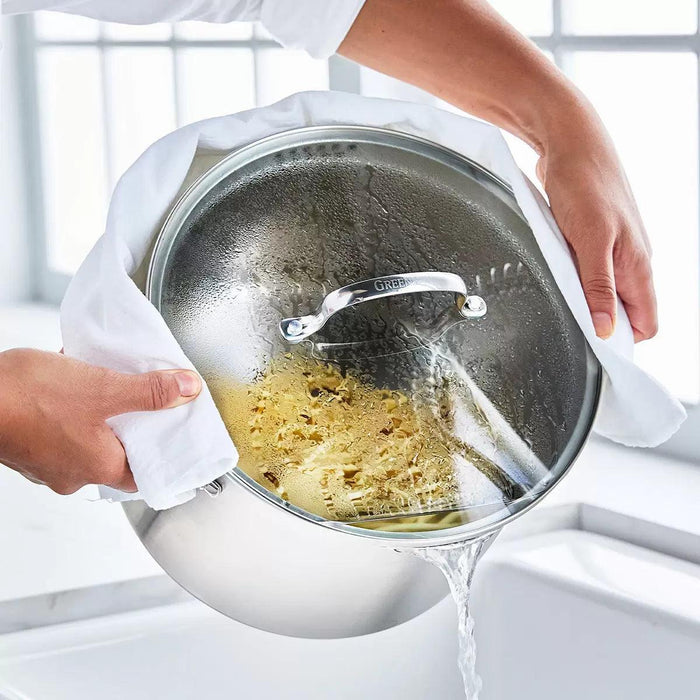Greenpan Stainless Steel Stockpot (8L)