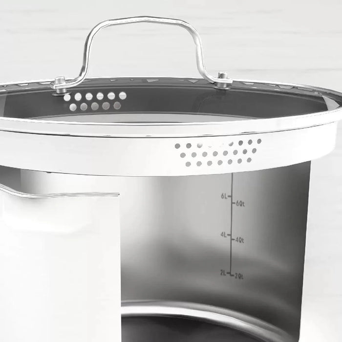 Greenpan Stainless Steel Stockpot (8L)