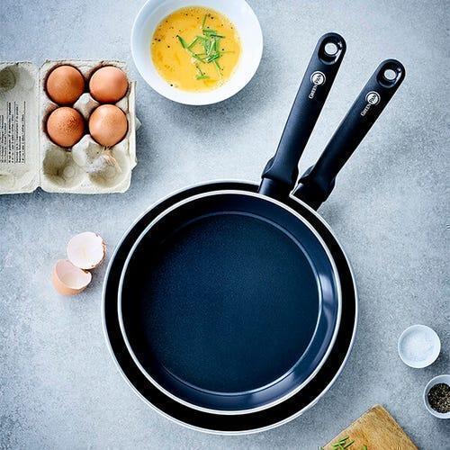 GreenPan Torino Non-Stick Frying Pan Set (2 Pieces) - LemonSalt