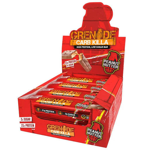 Grenade - Carb Killa Peanut Nutter Bar (12 x 60g) | {{ collection.title }}