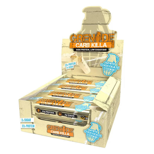 Grenade - Carb Killa White Chocolate Cookie Bar (12 x 60g) | {{ collection.title }}