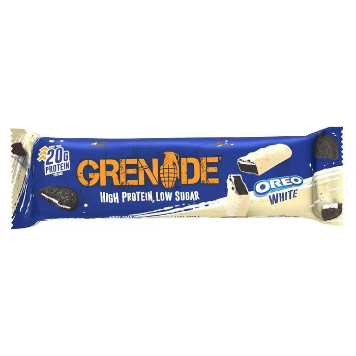 Grenade - White Chocolate Oreo Protein Bar (12x60g) | {{ collection.title }}