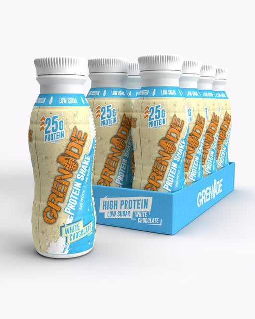 Grenade White Chocolate Protein Shake (8x330ml) | {{ collection.title }}