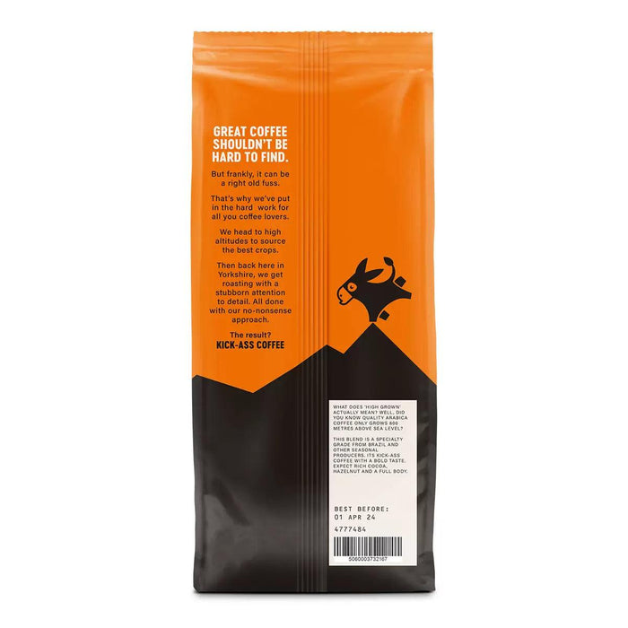 Grumpy Mule Kick-Ass Espresso Blend Whole Coffee Beans (1kg) - LemonSalt