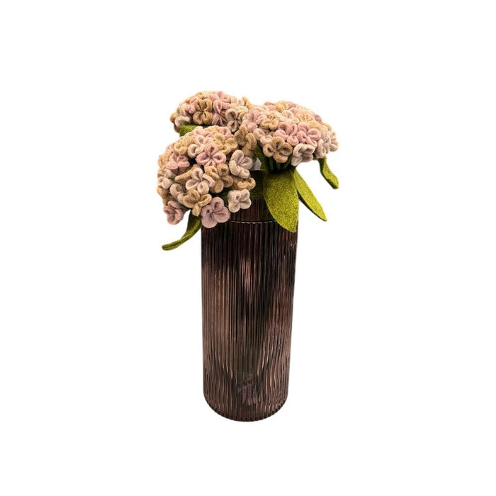 Gry & Sif Big Hydrangea Flower - Pale Rose (38cm) - LemonSalt