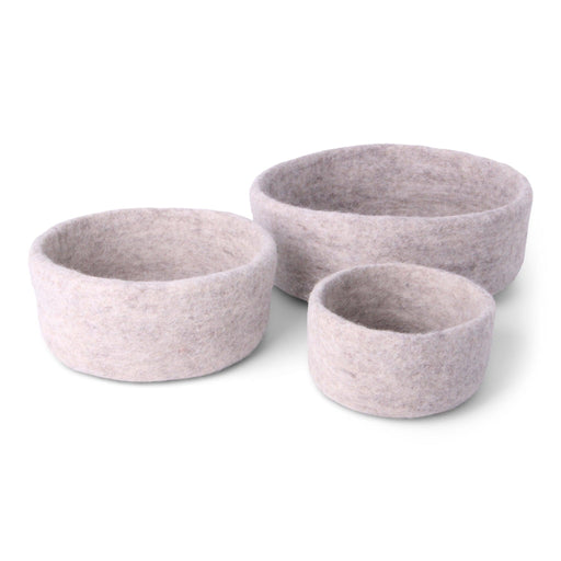 Gry & Sif Bowls - Natural Grey (Set of 3) - LemonSalt