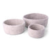Gry & Sif Bowls - Natural Grey (Set of 3) - LemonSalt
