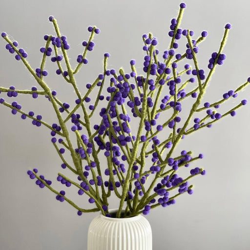 Gry & Sif Branch With Blue Berries (60cm) - LemonSalt