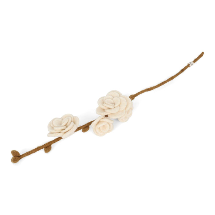 Gry & Sif Branch With White Roses (50cm) - LemonSalt