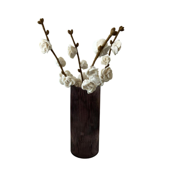 Gry & Sif Branch With White Roses (50cm) - LemonSalt