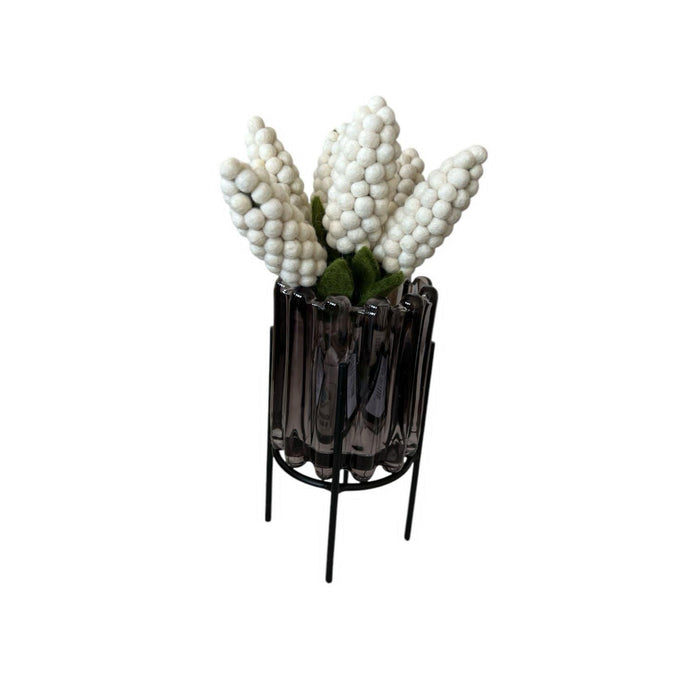 Gry & Sif Pearl Hyacinth Flower - White (16cm) - LemonSalt