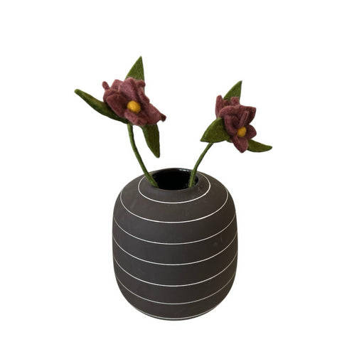 Gry & Sif Rouge Flowers on Branch (36cm) - LemonSalt