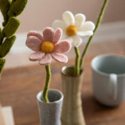 Gry & Sif Felted Wool Florals Anemone Flower - Rouge (30cm)