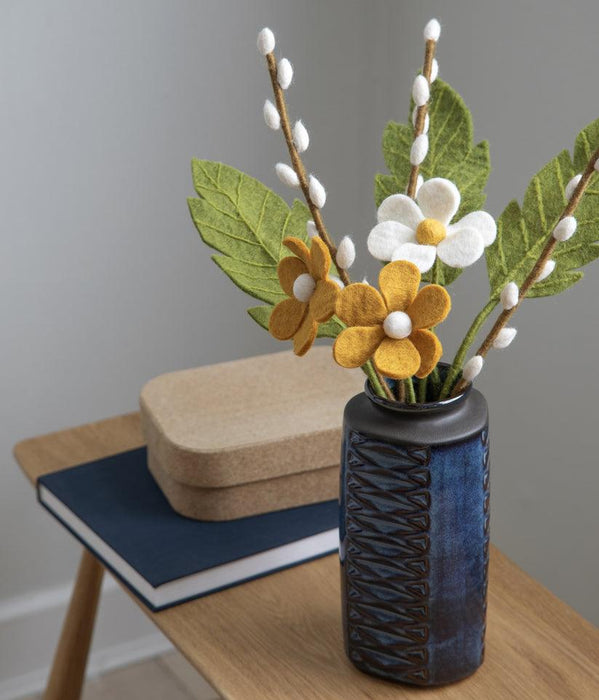 Gry & Sif Simple Flower - White (30cm) - LemonSalt