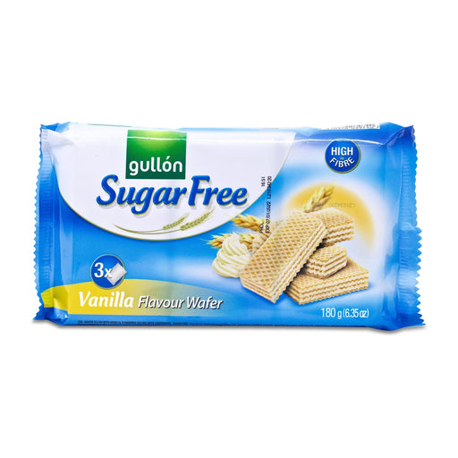 Gullon Sugar Free Vanilla Wafers (180g) | {{ collection.title }}