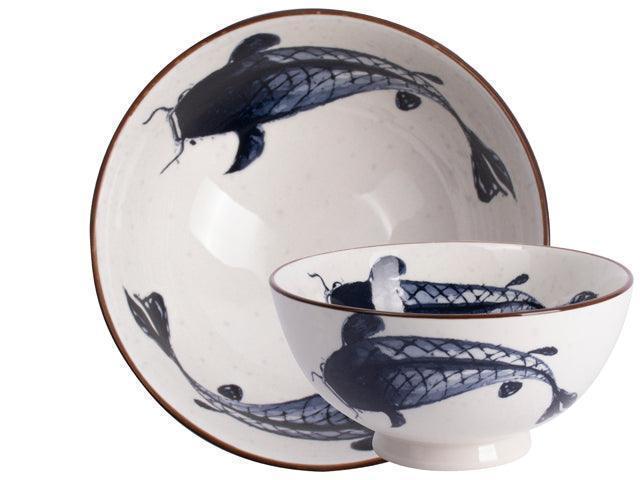 Gusta Bowl ITJ - Japanese Koi Pattern (19.5cm)