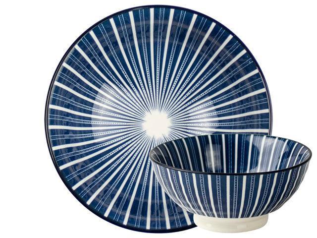 Gusta Bowl OTB - Japanese Stripes Pattern (12cm)