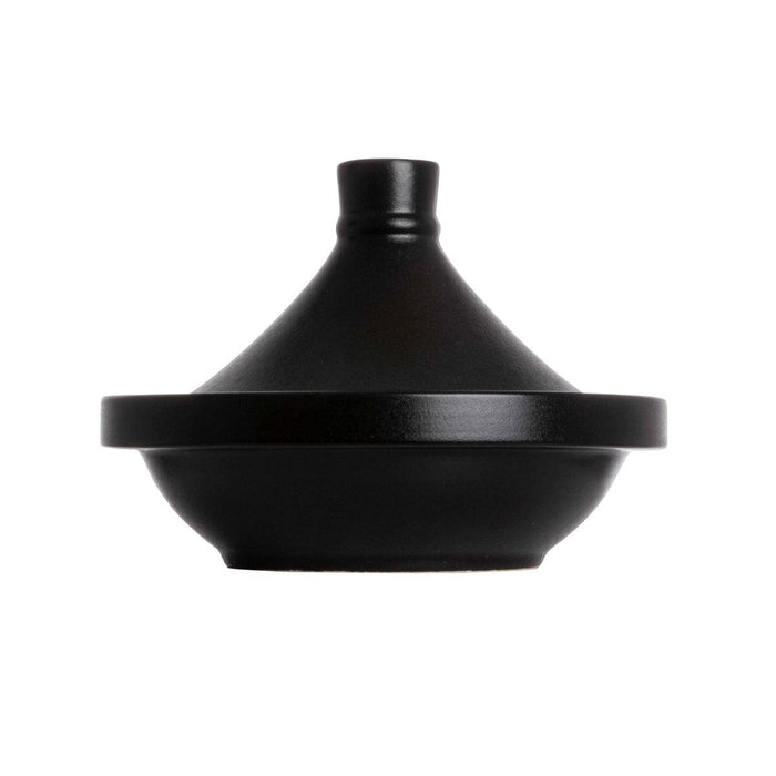 Gusta Traditional Terracotta Tagine - Black (22cm) - LemonSalt