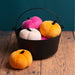 Halloween Velvet Pumpkin Decorations - Assorted - LemonSalt