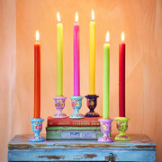 Hand Painted Kashmiri Candlestick - Assorted