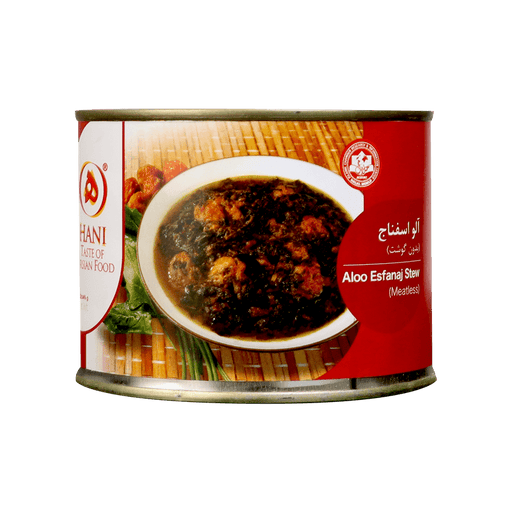 Hani Meatless Aloo Esfanaj Stew (450g) | {{ collection.title }}