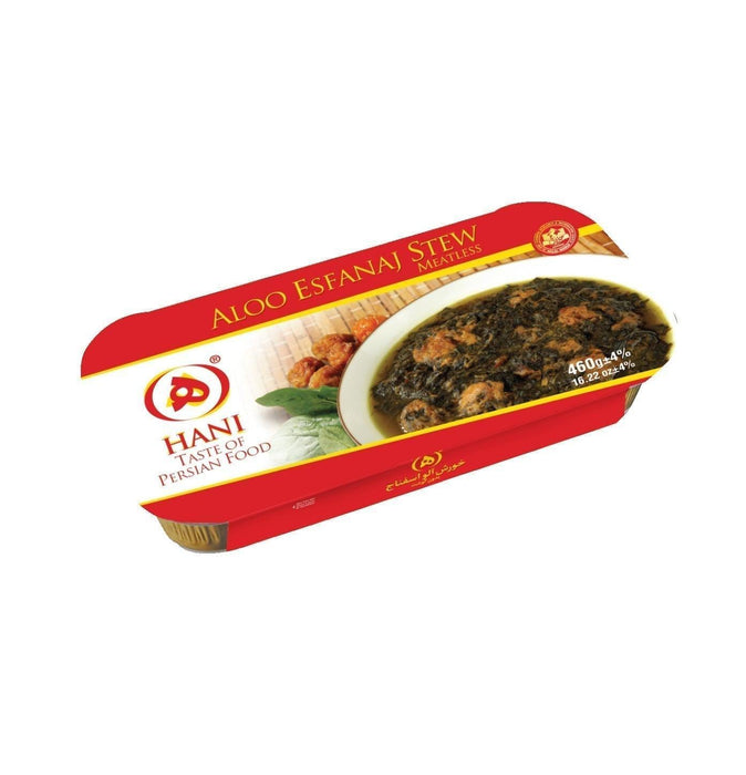 Hani Meatless Aloo Esfenaj Stew (460g) - LemonSalt