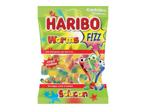 Haribo Fizz Worm Gummies (70g) | {{ collection.title }}