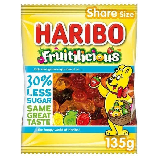 Haribo Fruitilicious (135g) | {{ collection.title }}