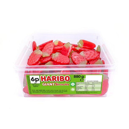 Haribo Giant Strawbs (880g) | {{ collection.title }}