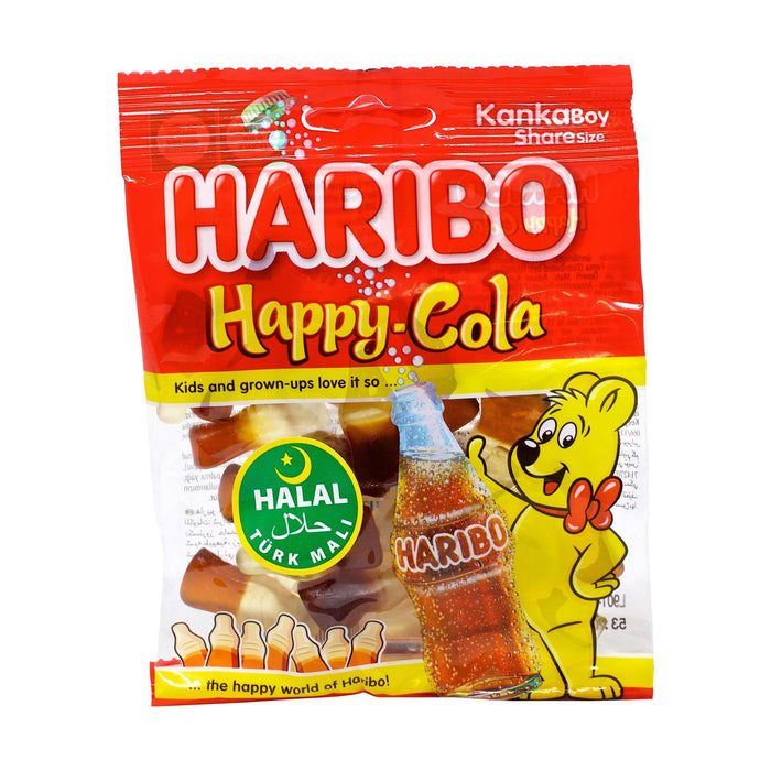 Haribo Happy Cola Gummies (80g)